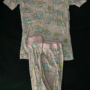 Little Sleepies Pink Elephant